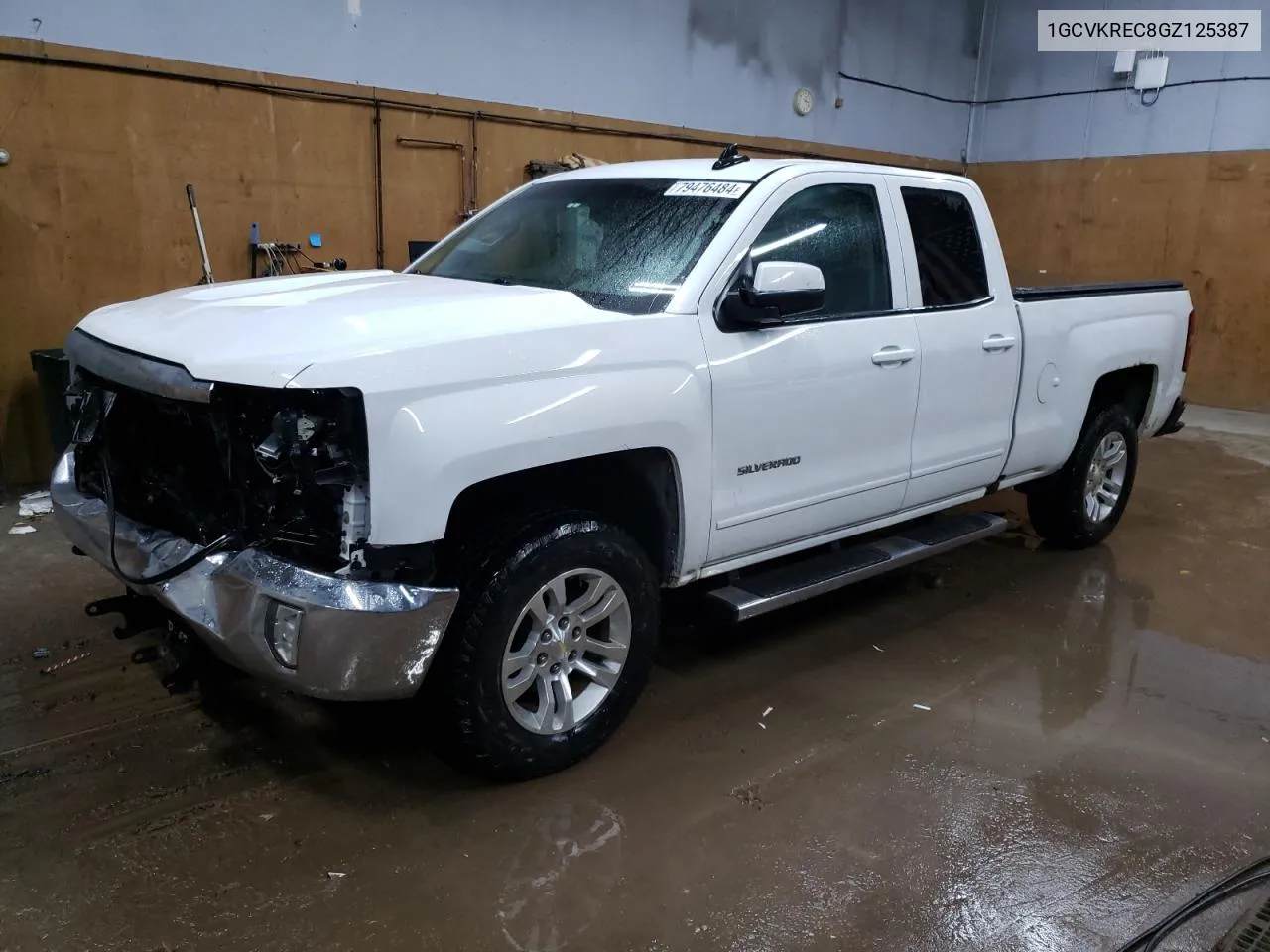 2016 Chevrolet Silverado K1500 Lt VIN: 1GCVKREC8GZ125387 Lot: 79476484