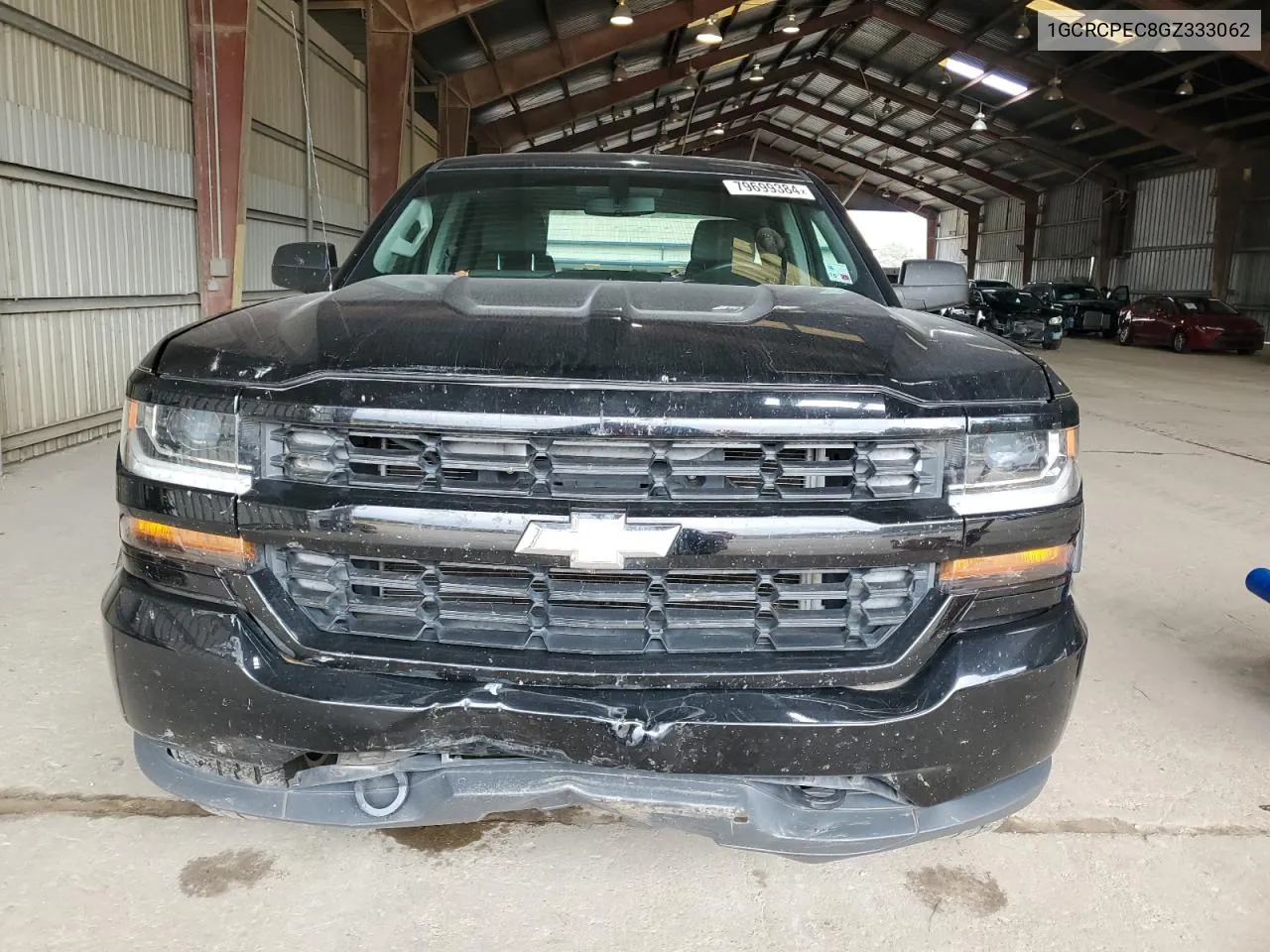 2016 Chevrolet Silverado C1500 Custom VIN: 1GCRCPEC8GZ333062 Lot: 79699384