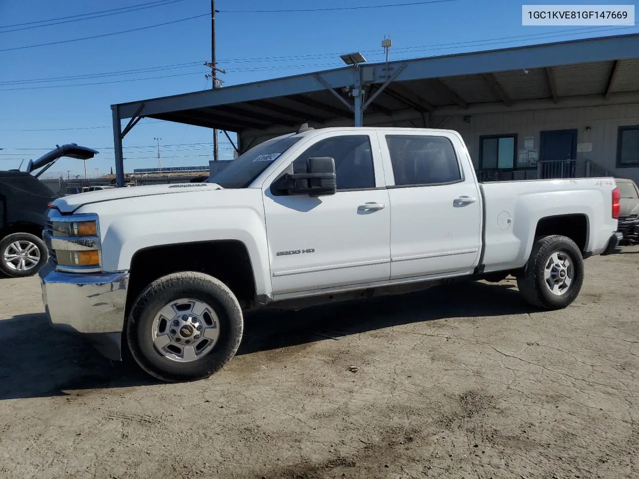 2016 Chevrolet Silverado K2500 Heavy Duty Lt VIN: 1GC1KVE81GF147669 Lot: 79731124