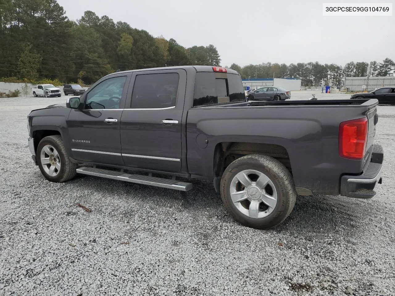 2016 Chevrolet Silverado C1500 Ltz VIN: 3GCPCSEC9GG104769 Lot: 79829534