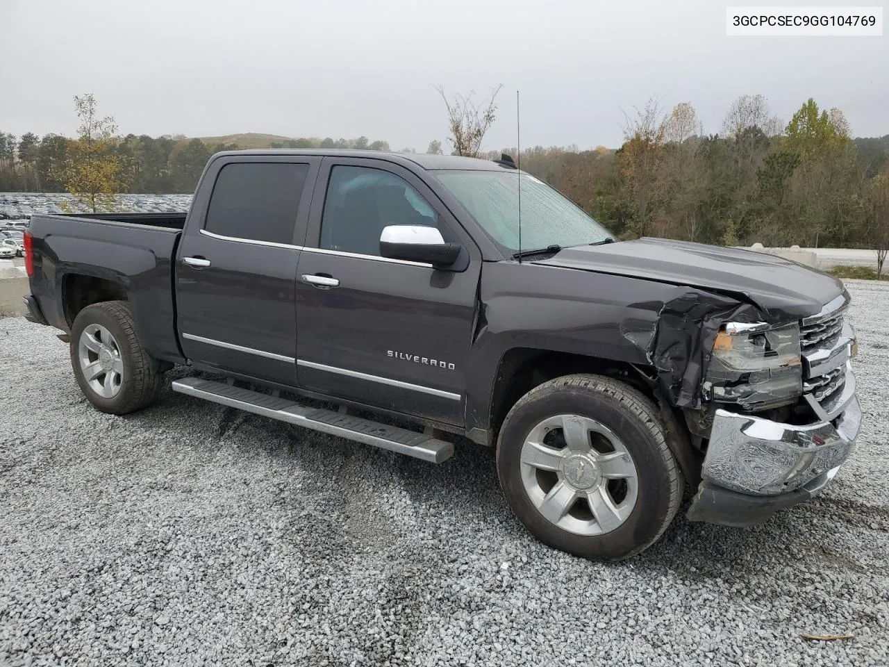 2016 Chevrolet Silverado C1500 Ltz VIN: 3GCPCSEC9GG104769 Lot: 79829534