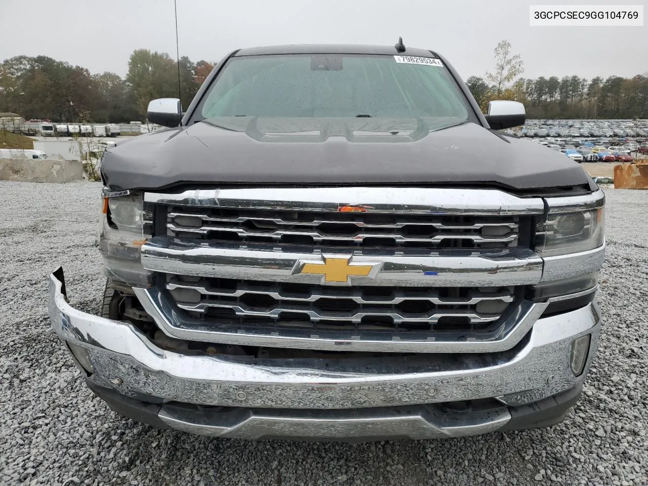 2016 Chevrolet Silverado C1500 Ltz VIN: 3GCPCSEC9GG104769 Lot: 79829534