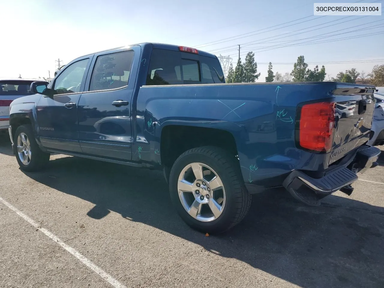 2016 Chevrolet Silverado C1500 Lt VIN: 3GCPCRECXGG131004 Lot: 79851184