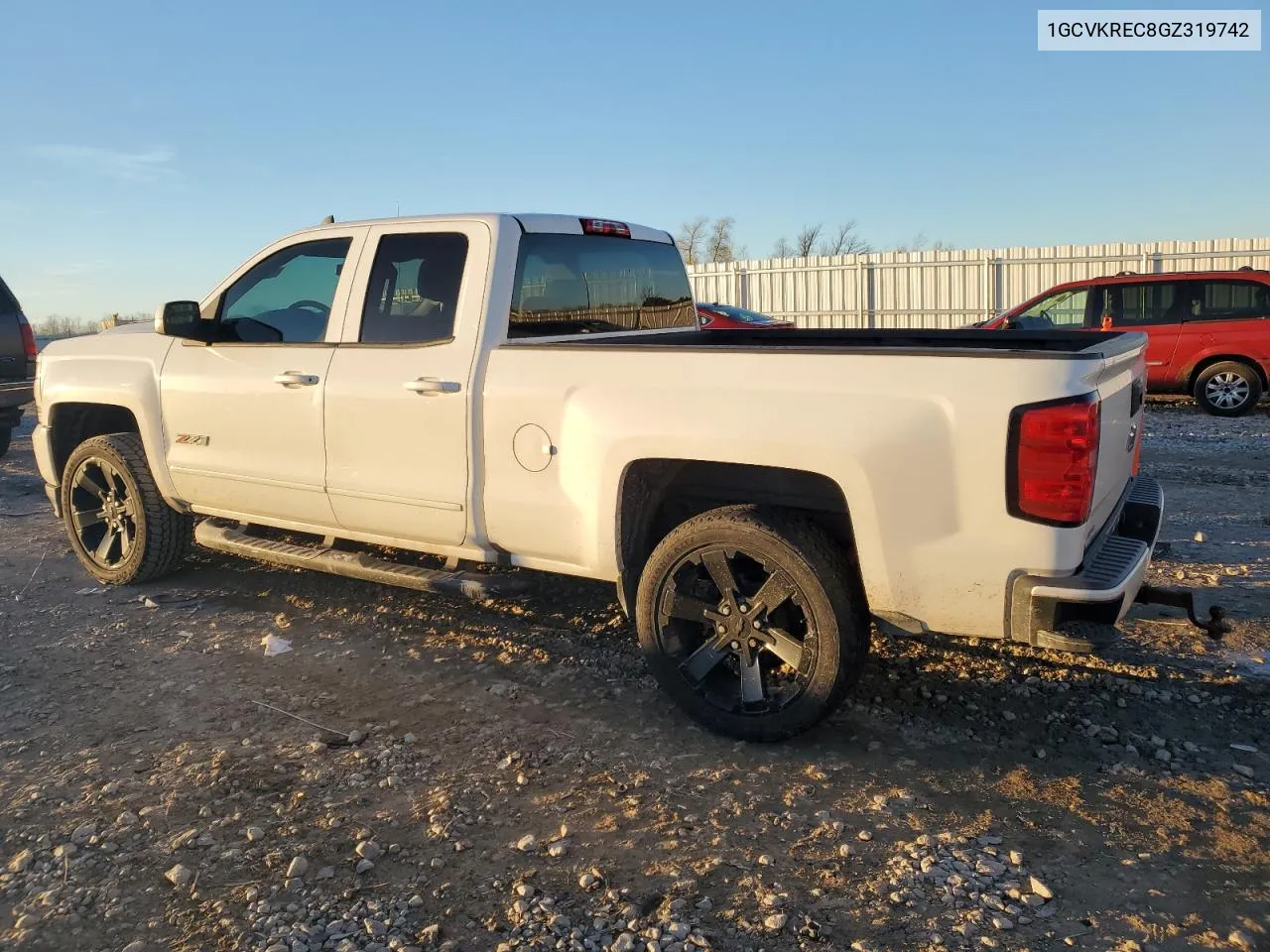 2016 Chevrolet Silverado K1500 Lt VIN: 1GCVKREC8GZ319742 Lot: 79973544