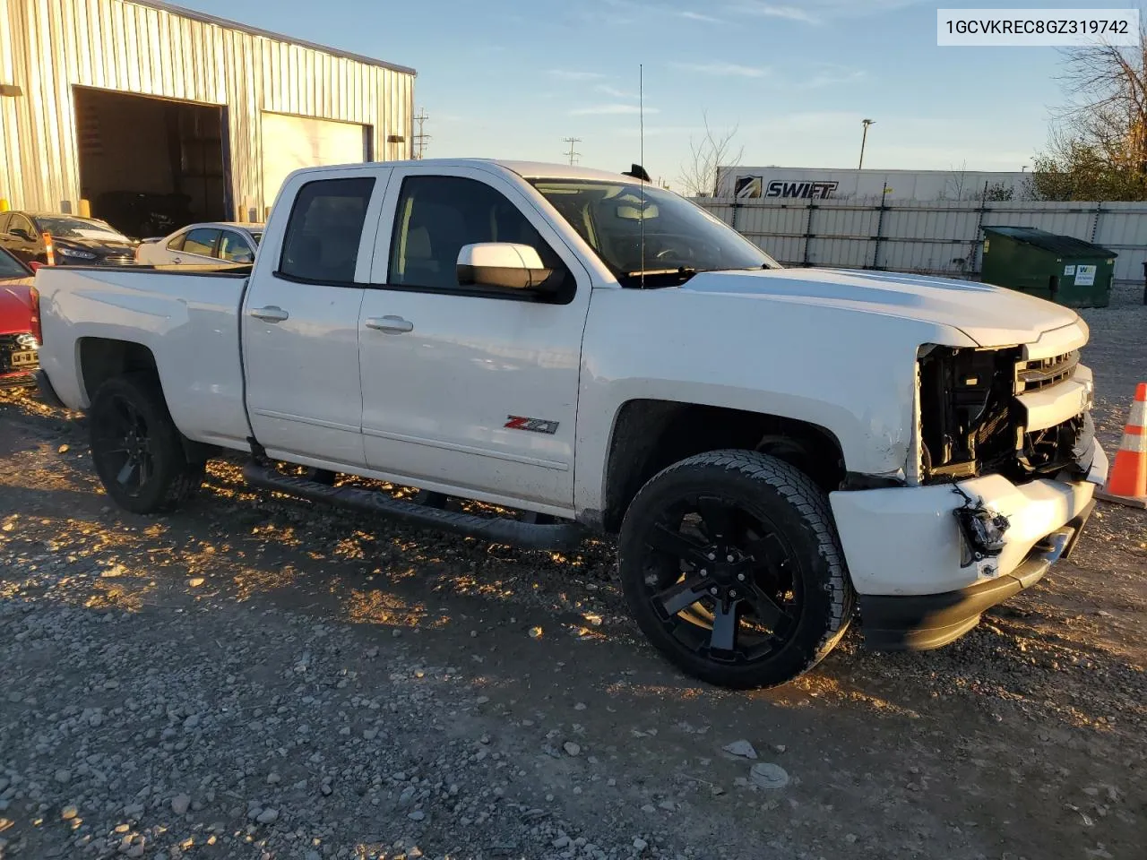 2016 Chevrolet Silverado K1500 Lt VIN: 1GCVKREC8GZ319742 Lot: 79973544