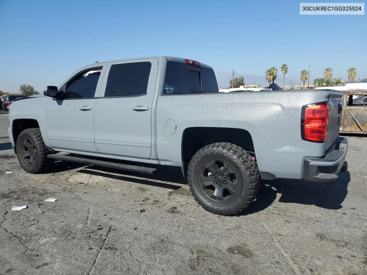 2016 Chevrolet Silverado K1500 Lt VIN: 3GCUKREC1GG325524 Lot: 79973664