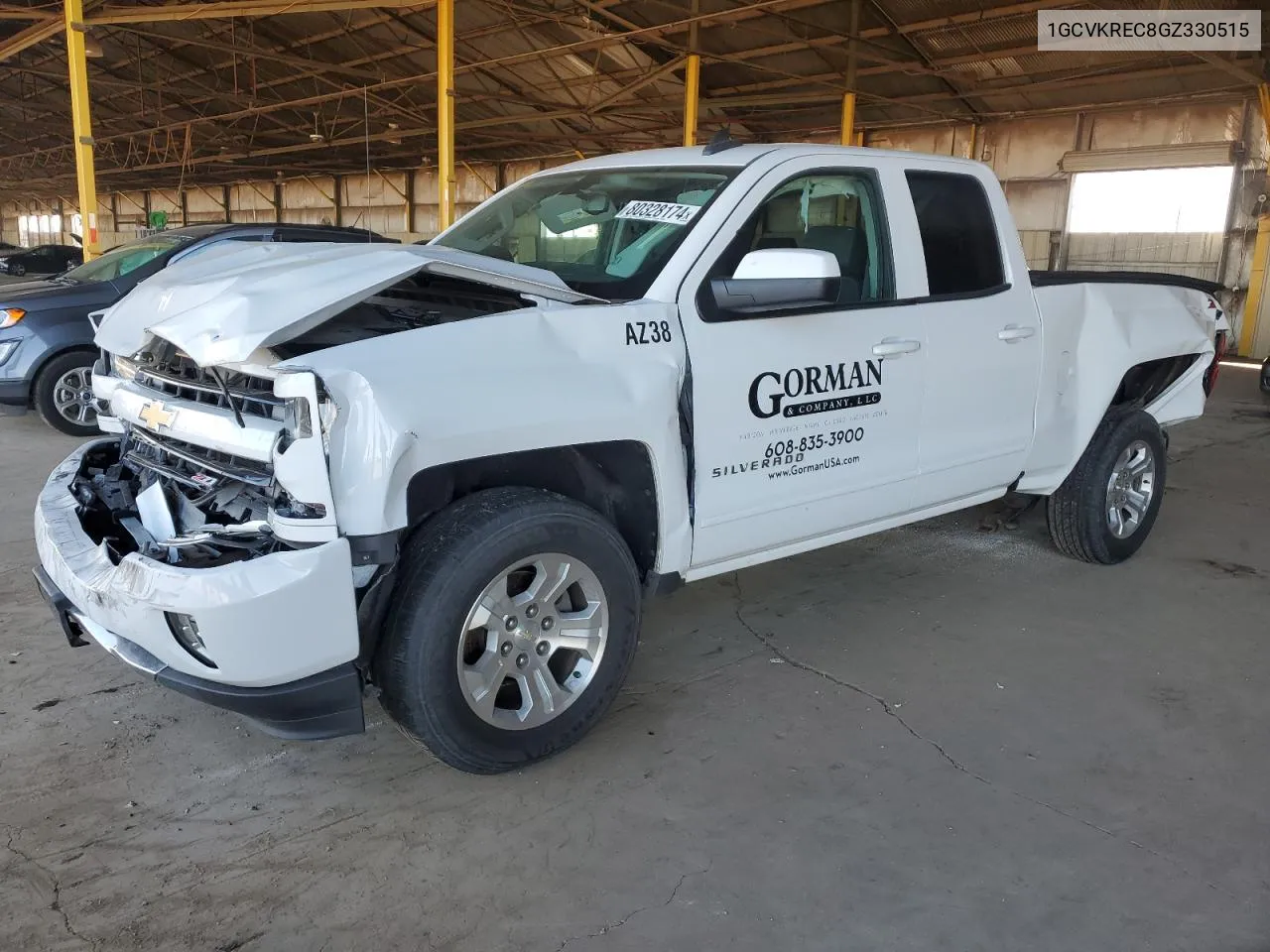 2016 Chevrolet Silverado K1500 Lt VIN: 1GCVKREC8GZ330515 Lot: 80328174