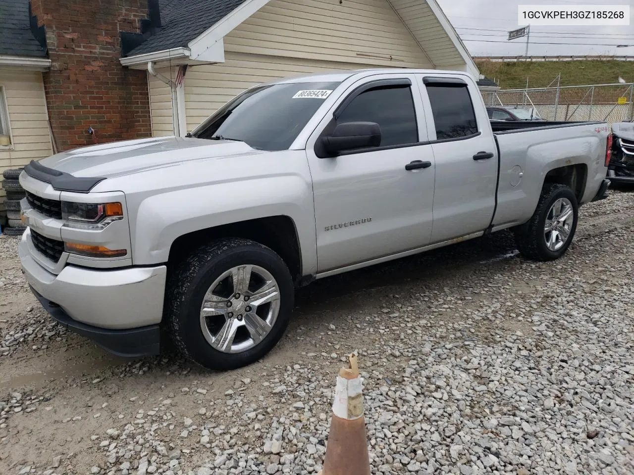 2016 Chevrolet Silverado K1500 Custom VIN: 1GCVKPEH3GZ185268 Lot: 80365424