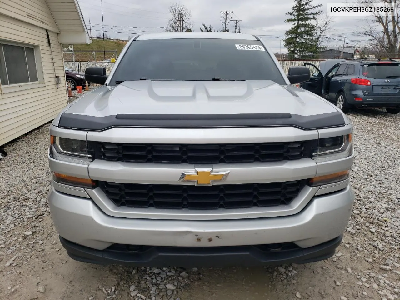 2016 Chevrolet Silverado K1500 Custom VIN: 1GCVKPEH3GZ185268 Lot: 80365424