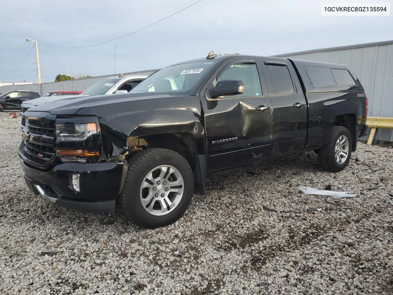 2016 Chevrolet Silverado K1500 Lt VIN: 1GCVKREC8GZ135594 Lot: 80377834