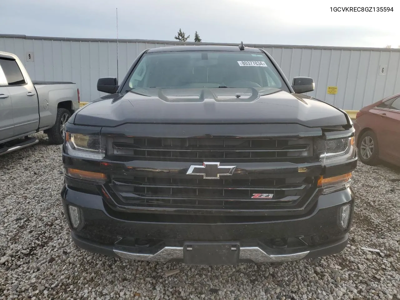 2016 Chevrolet Silverado K1500 Lt VIN: 1GCVKREC8GZ135594 Lot: 80377834