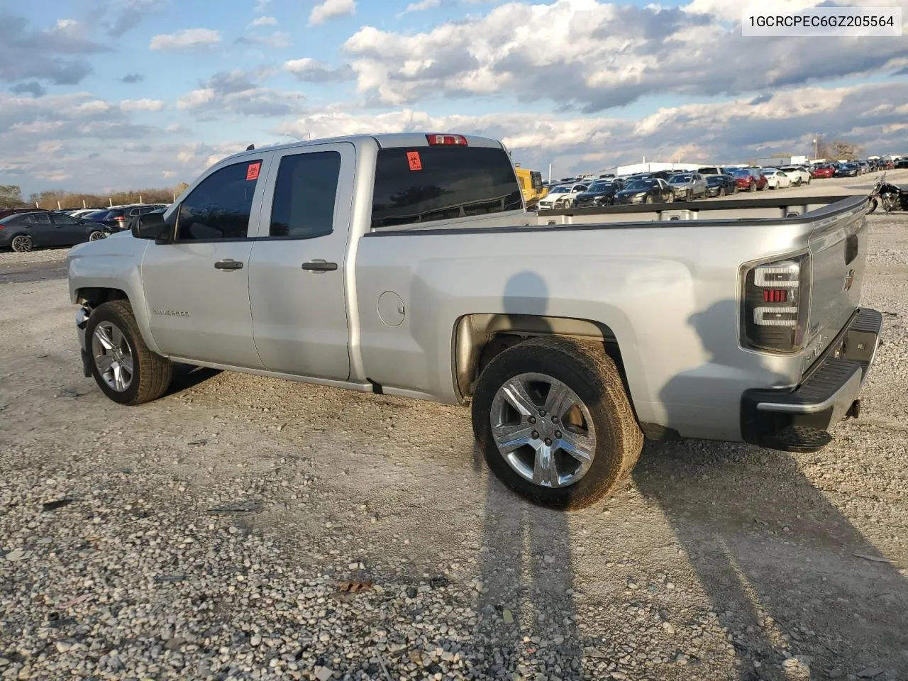 2016 Chevrolet Silverado C1500 Custom VIN: 1GCRCPEC6GZ205564 Lot: 80423034