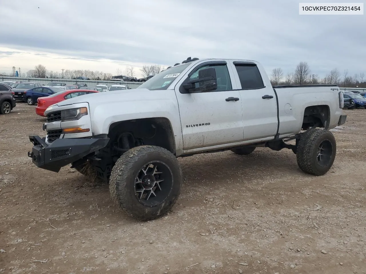 2016 Chevrolet Silverado K1500 Custom VIN: 1GCVKPEC7GZ321454 Lot: 80707984