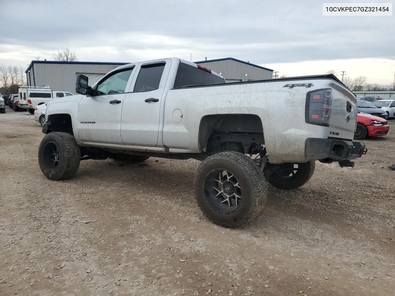 2016 Chevrolet Silverado K1500 Custom VIN: 1GCVKPEC7GZ321454 Lot: 80707984