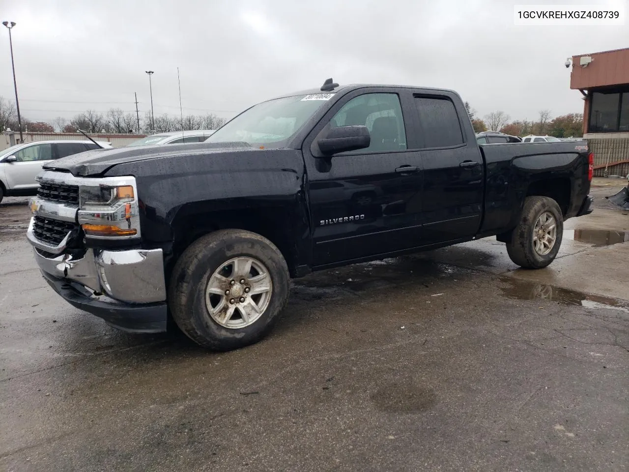 2016 Chevrolet Silverado K1500 Lt VIN: 1GCVKREHXGZ408739 Lot: 80710694