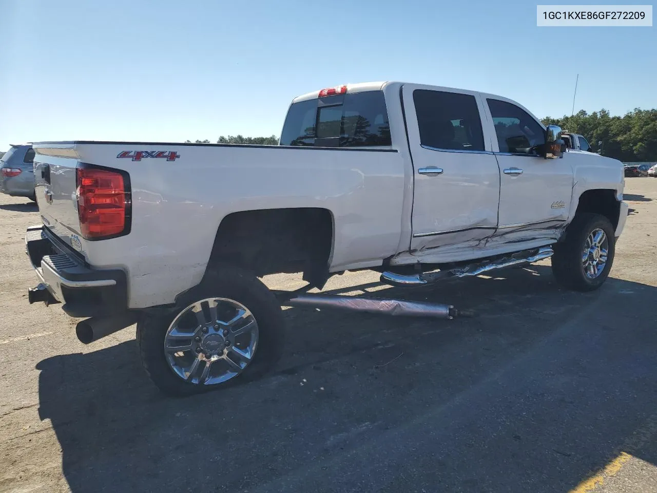 2016 Chevrolet Silverado K2500 High Country VIN: 1GC1KXE86GF272209 Lot: 80970084