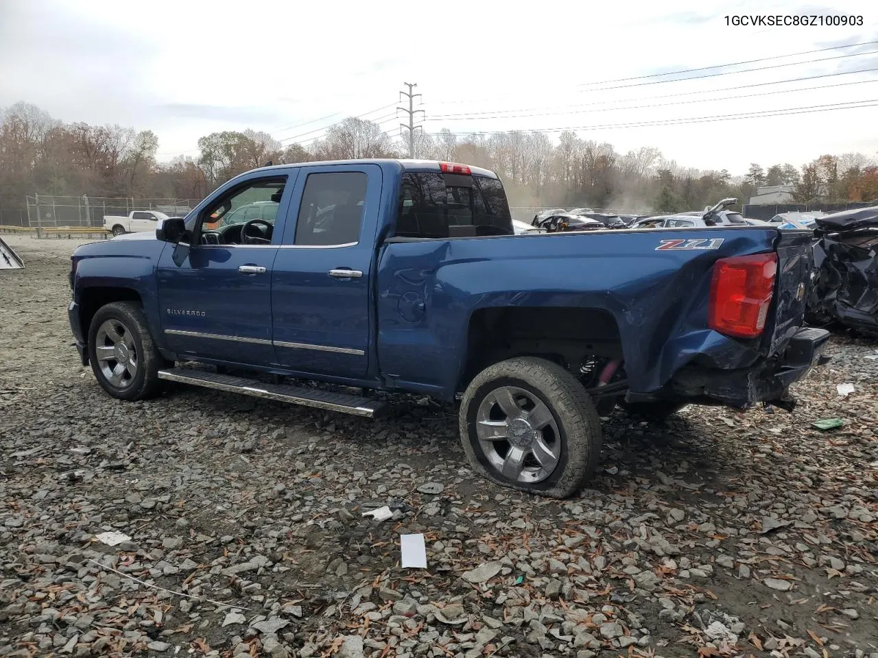 2016 Chevrolet Silverado K1500 Ltz VIN: 1GCVKSEC8GZ100903 Lot: 81032224