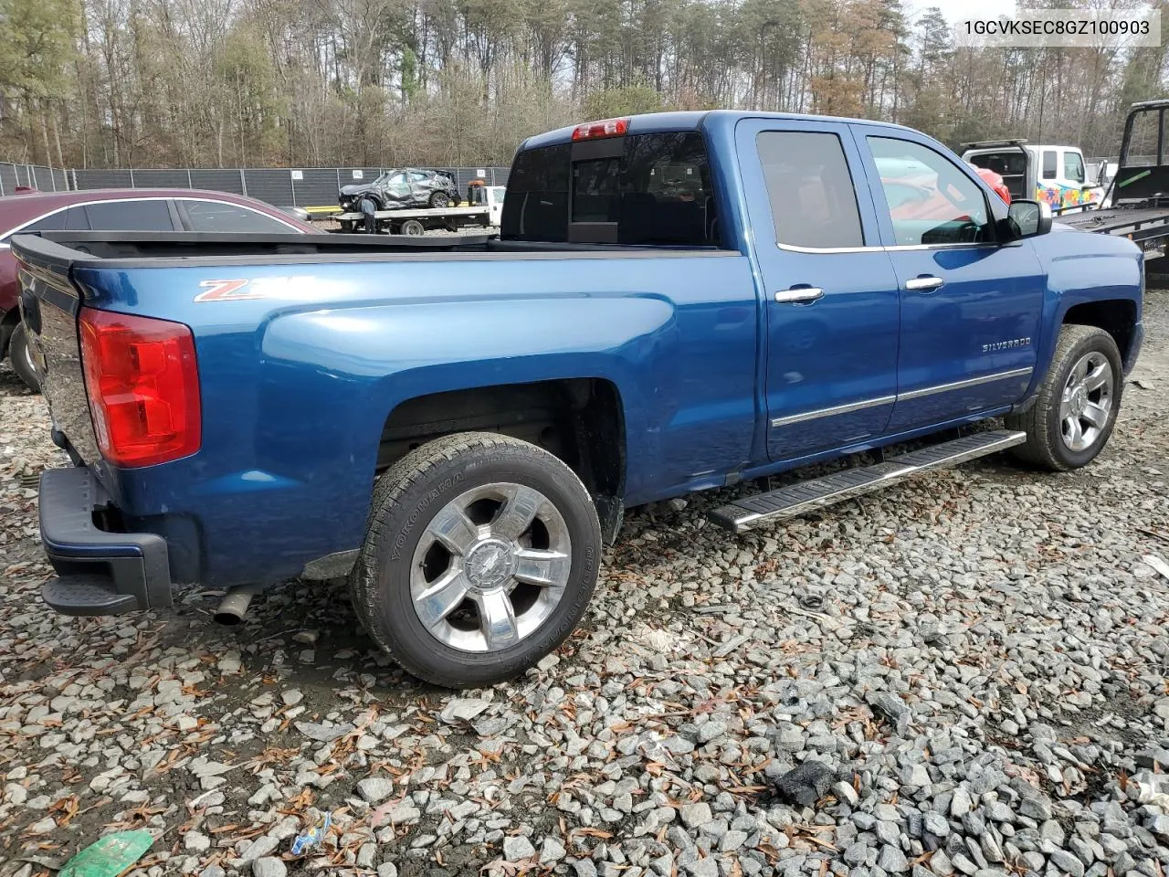 2016 Chevrolet Silverado K1500 Ltz VIN: 1GCVKSEC8GZ100903 Lot: 81032224