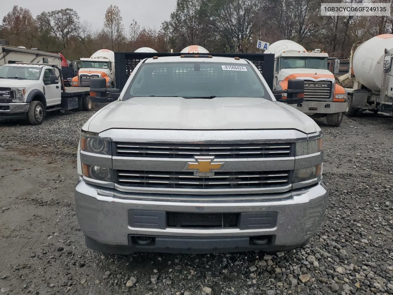 2016 Chevrolet Silverado C3500 VIN: 1GB3CYCG6GF249135 Lot: 81568424