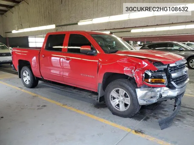 3GCUKREC2HG108632 2017 Chevrolet Silverado K1500 Lt