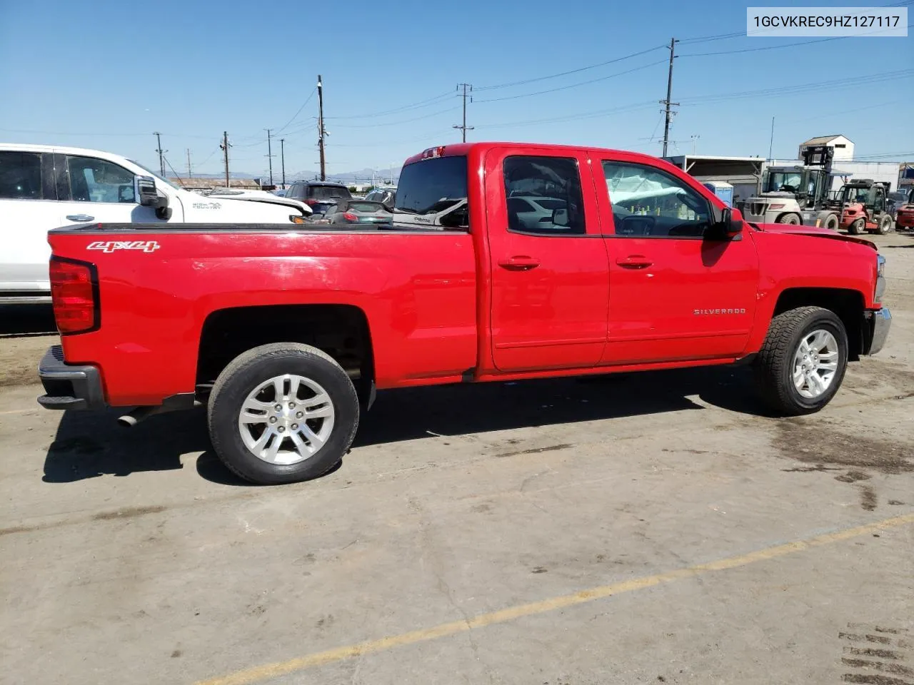 2017 Chevrolet Silverado K1500 Lt VIN: 1GCVKREC9HZ127117 Lot: 40607904