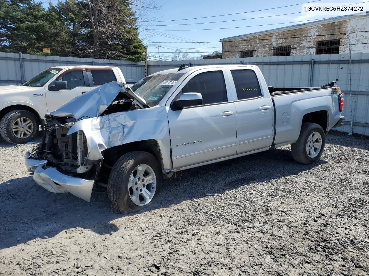 2017 Chevrolet Silverado K1500 Lt VIN: 1GCVKREC6HZ374272 Lot: 48444194