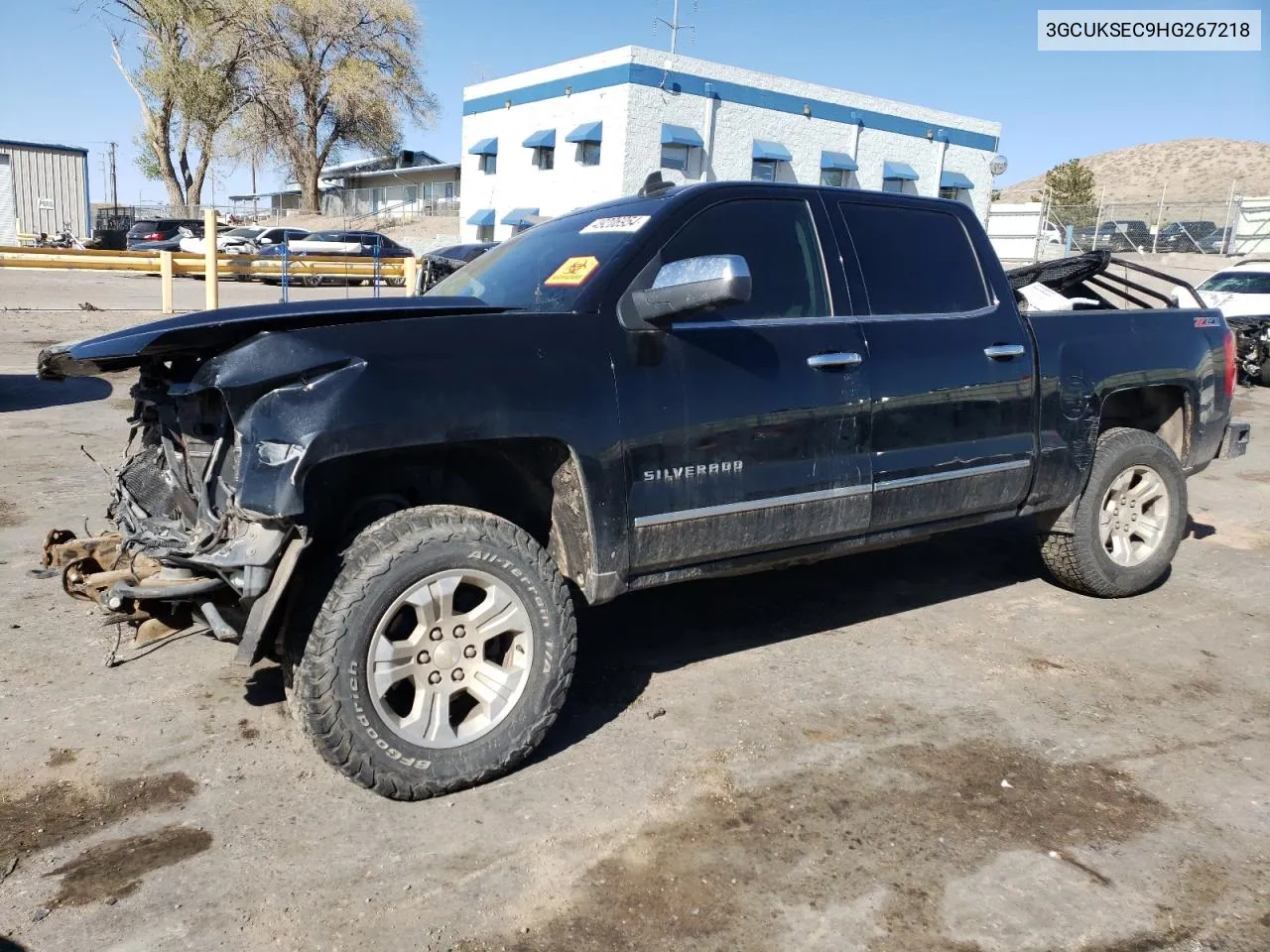 2017 Chevrolet Silverado K1500 Ltz VIN: 3GCUKSEC9HG267218 Lot: 49206954