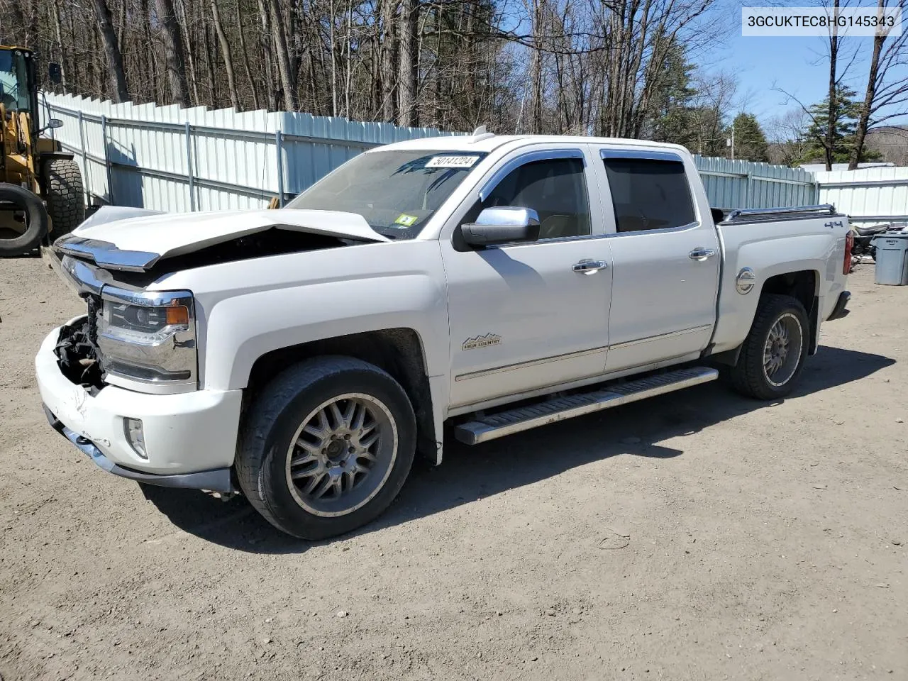 2017 Chevrolet Silverado K1500 High Country VIN: 3GCUKTEC8HG145343 Lot: 50141224