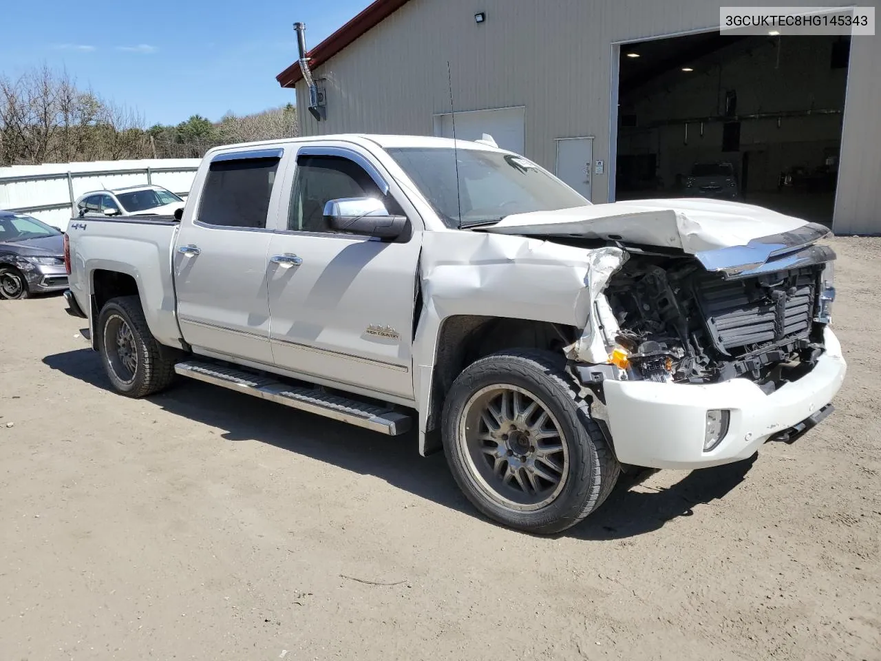 2017 Chevrolet Silverado K1500 High Country VIN: 3GCUKTEC8HG145343 Lot: 50141224