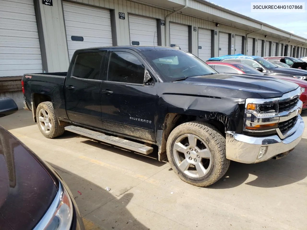 2017 Chevrolet Silverado K1500 Lt VIN: 3GCUKREC4HG107868 Lot: 53150624