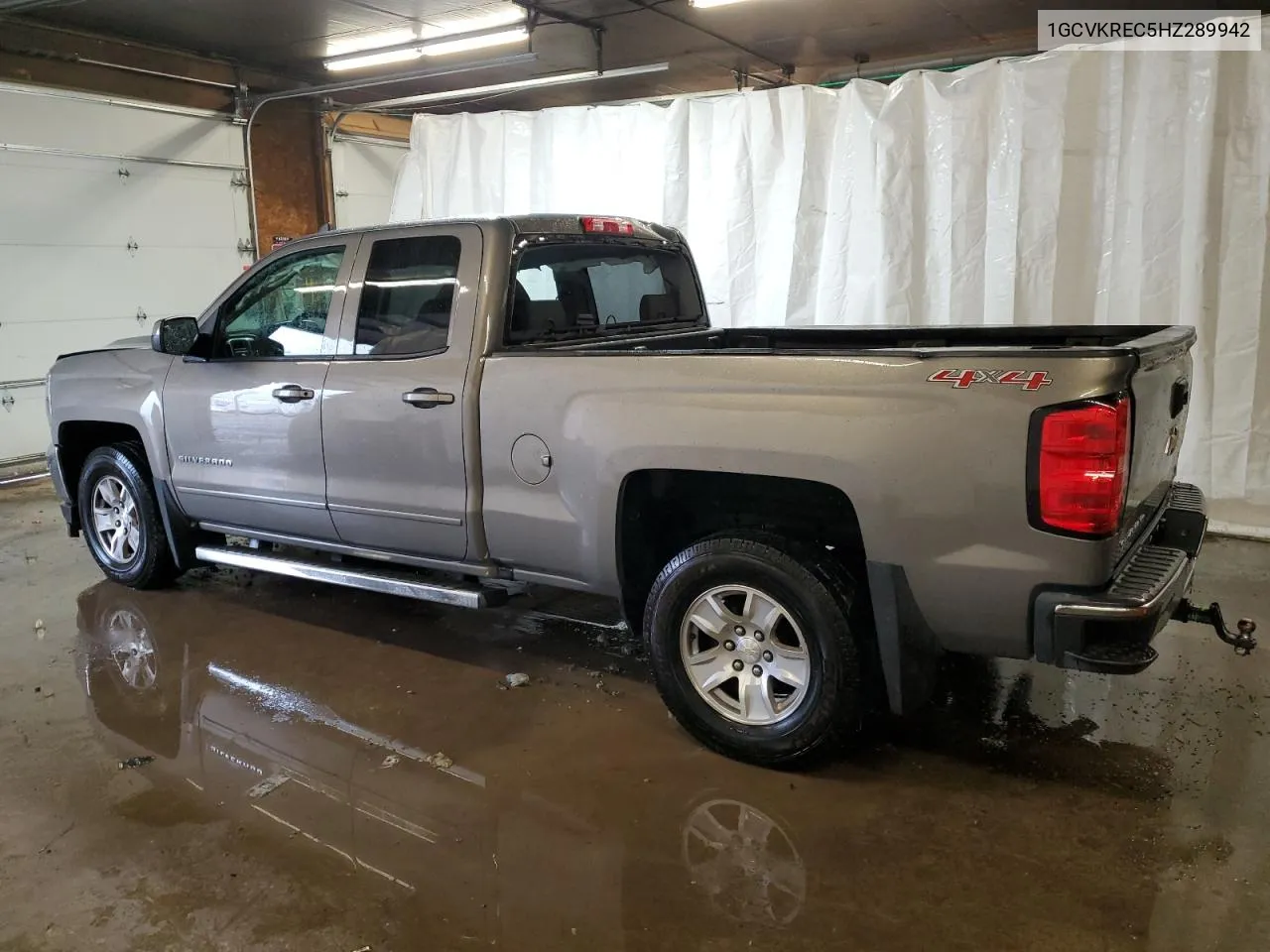 1GCVKREC5HZ289942 2017 Chevrolet Silverado K1500 Lt