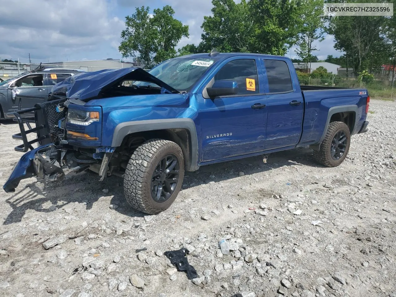 2017 Chevrolet Silverado K1500 Lt VIN: 1GCVKREC7HZ325596 Lot: 54549824