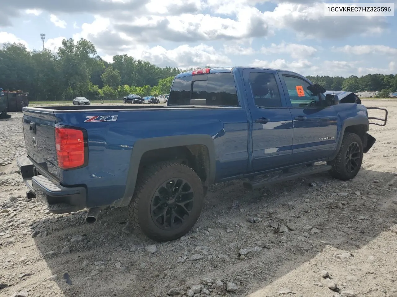 2017 Chevrolet Silverado K1500 Lt VIN: 1GCVKREC7HZ325596 Lot: 54549824