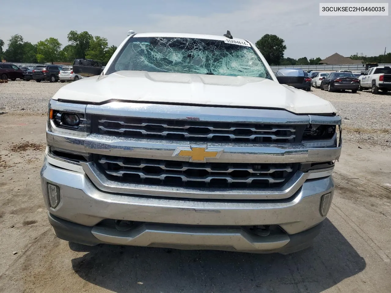 2017 Chevrolet Silverado K1500 Ltz VIN: 3GCUKSEC2HG460035 Lot: 55204614