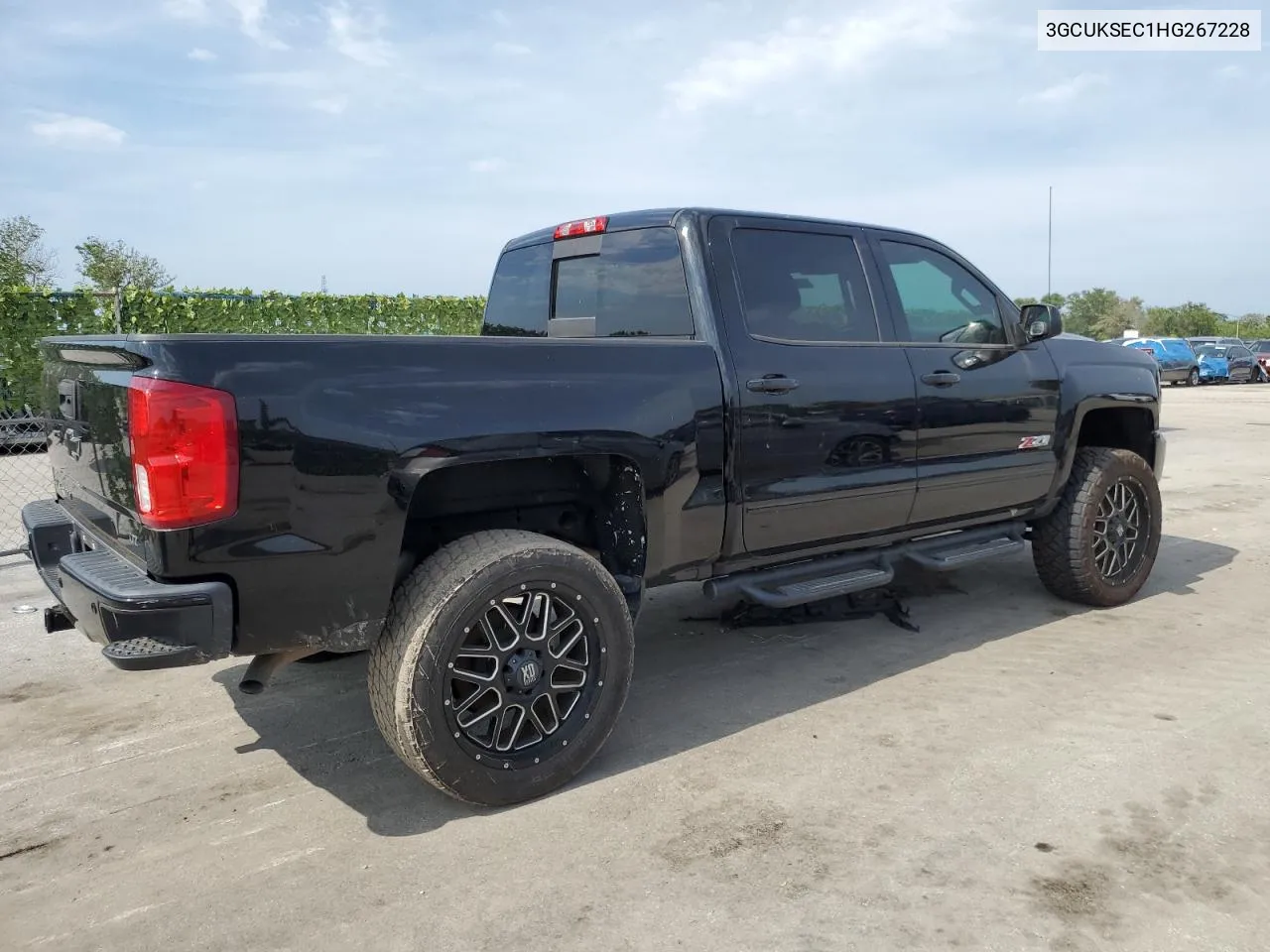 2017 Chevrolet Silverado K1500 Ltz VIN: 3GCUKSEC1HG267228 Lot: 55599754