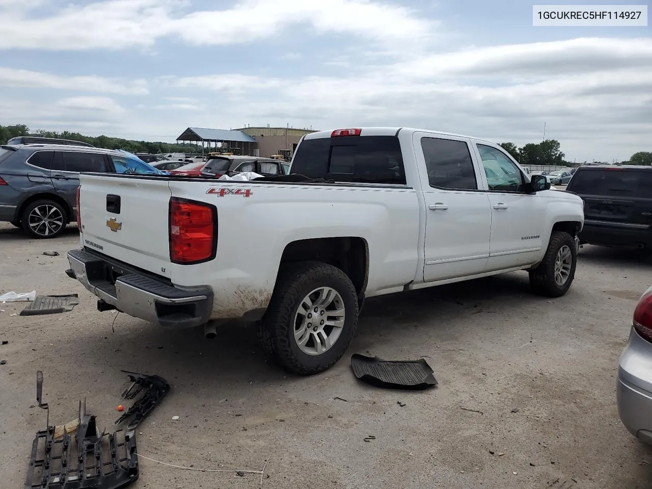 2017 Chevrolet Silverado K1500 Lt VIN: 1GCUKREC5HF114927 Lot: 56306804