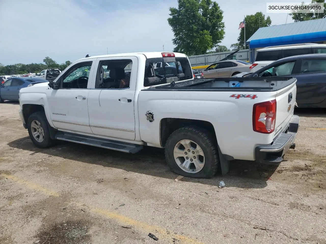 2017 Chevrolet Silverado K1500 Ltz VIN: 3GCUKSEC6HG499050 Lot: 56629414