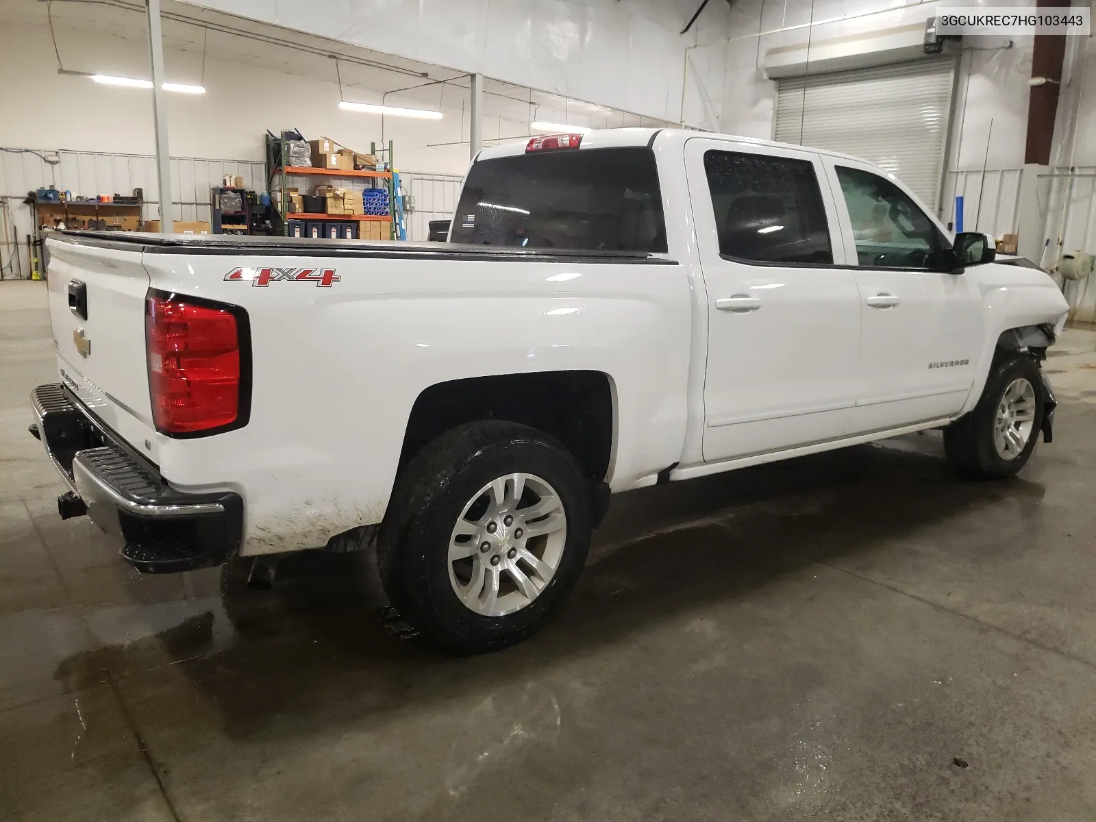 2017 Chevrolet Silverado K1500 Lt VIN: 3GCUKREC7HG103443 Lot: 57909674