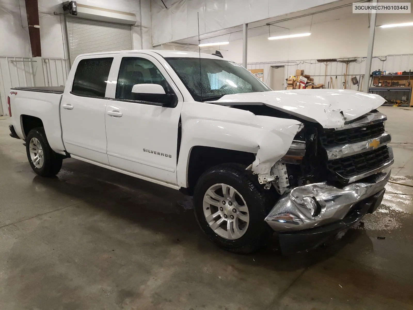 2017 Chevrolet Silverado K1500 Lt VIN: 3GCUKREC7HG103443 Lot: 57909674