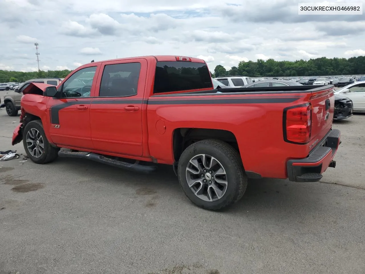 2017 Chevrolet Silverado K1500 Lt VIN: 3GCUKRECXHG466982 Lot: 57929704