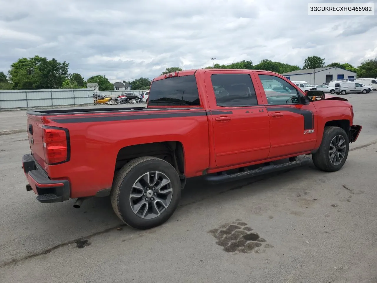 3GCUKRECXHG466982 2017 Chevrolet Silverado K1500 Lt