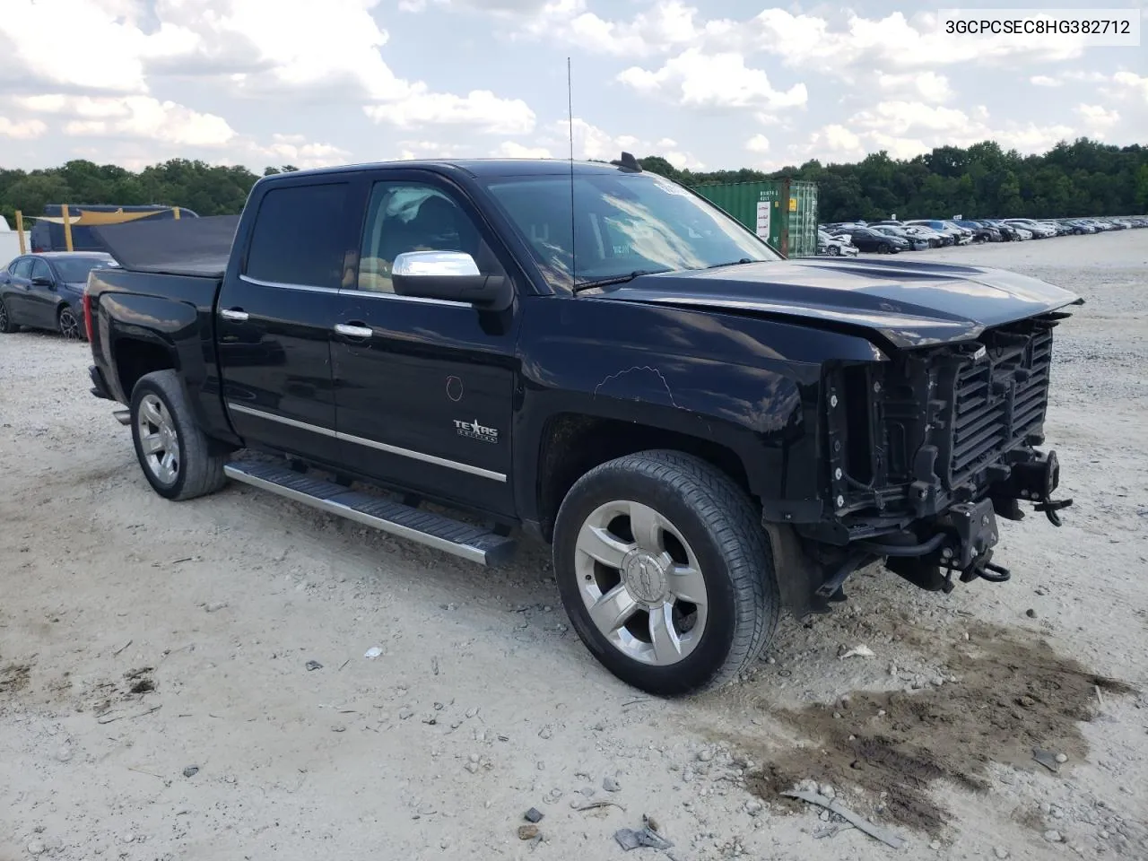 2017 Chevrolet Silverado C1500 Ltz VIN: 3GCPCSEC8HG382712 Lot: 58234894