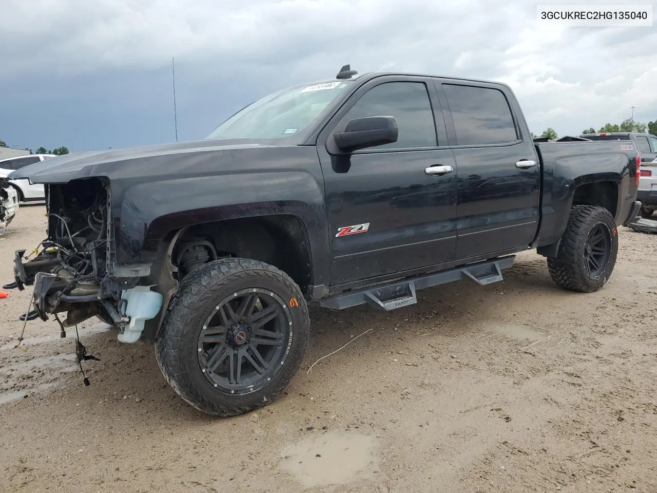 2017 Chevrolet Silverado K1500 Lt VIN: 3GCUKREC2HG135040 Lot: 59095904