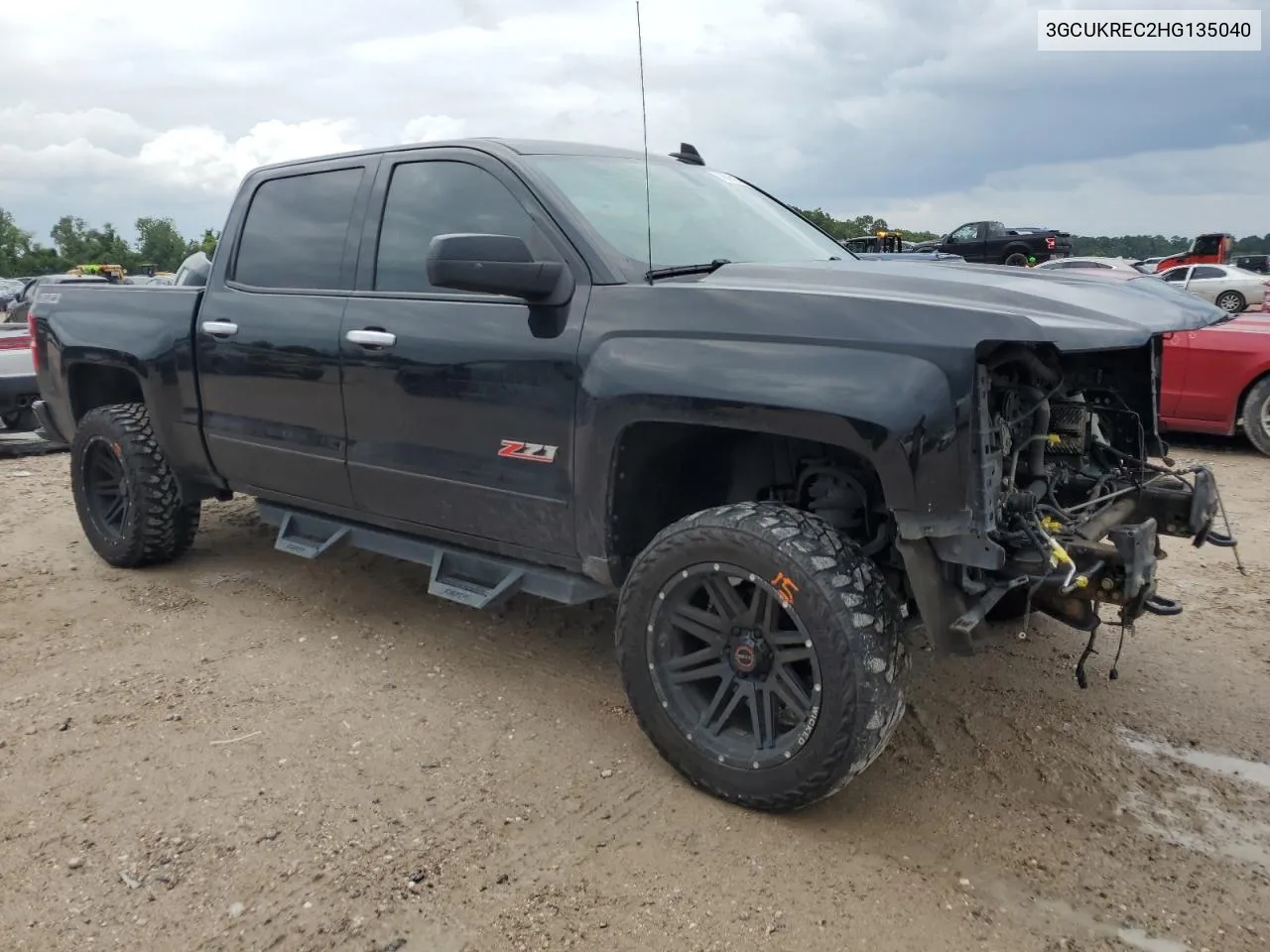 2017 Chevrolet Silverado K1500 Lt VIN: 3GCUKREC2HG135040 Lot: 59095904