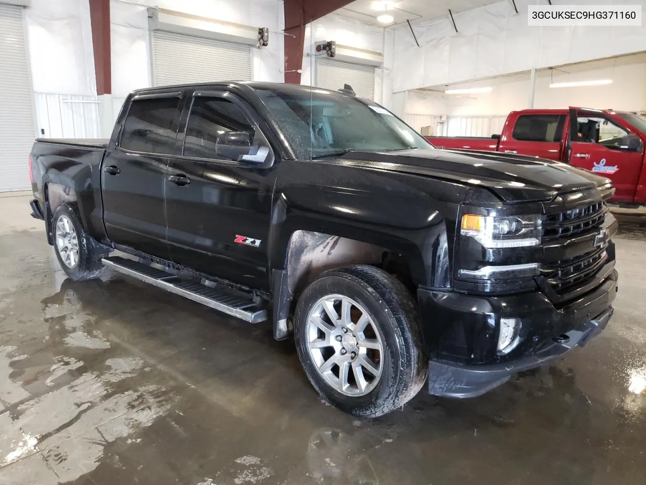 2017 Chevrolet Silverado K1500 Ltz VIN: 3GCUKSEC9HG371160 Lot: 59522194