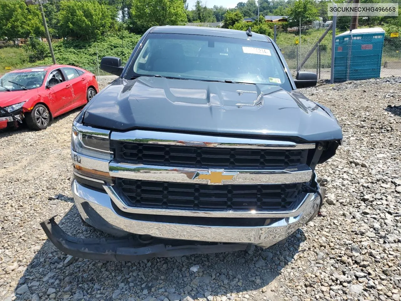 2017 Chevrolet Silverado K1500 VIN: 3GCUKNECXHG496668 Lot: 60066214