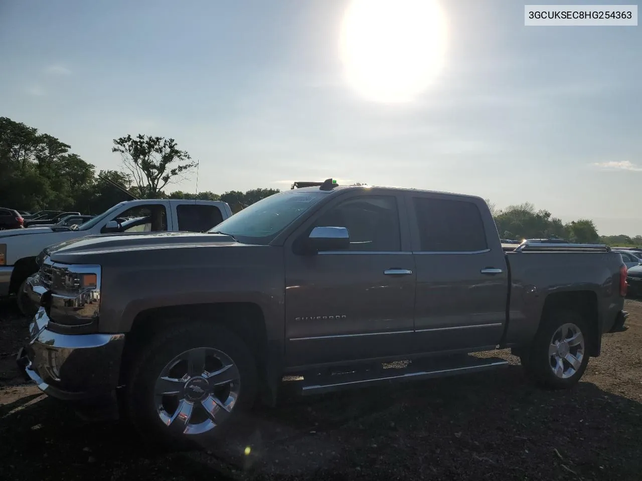 2017 Chevrolet Silverado K1500 Ltz VIN: 3GCUKSEC8HG254363 Lot: 60081264