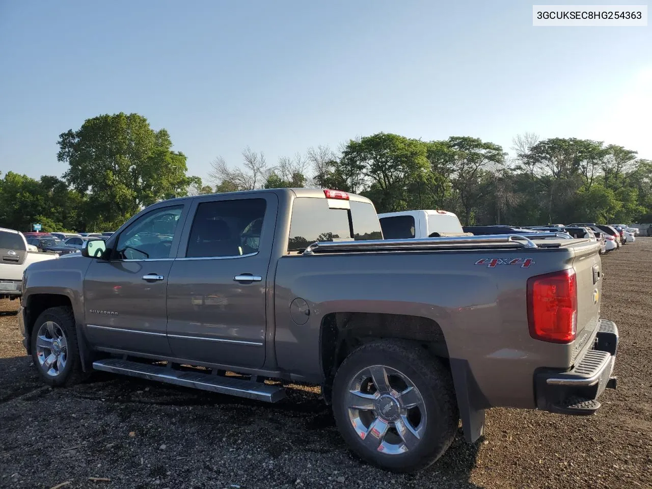 2017 Chevrolet Silverado K1500 Ltz VIN: 3GCUKSEC8HG254363 Lot: 60081264