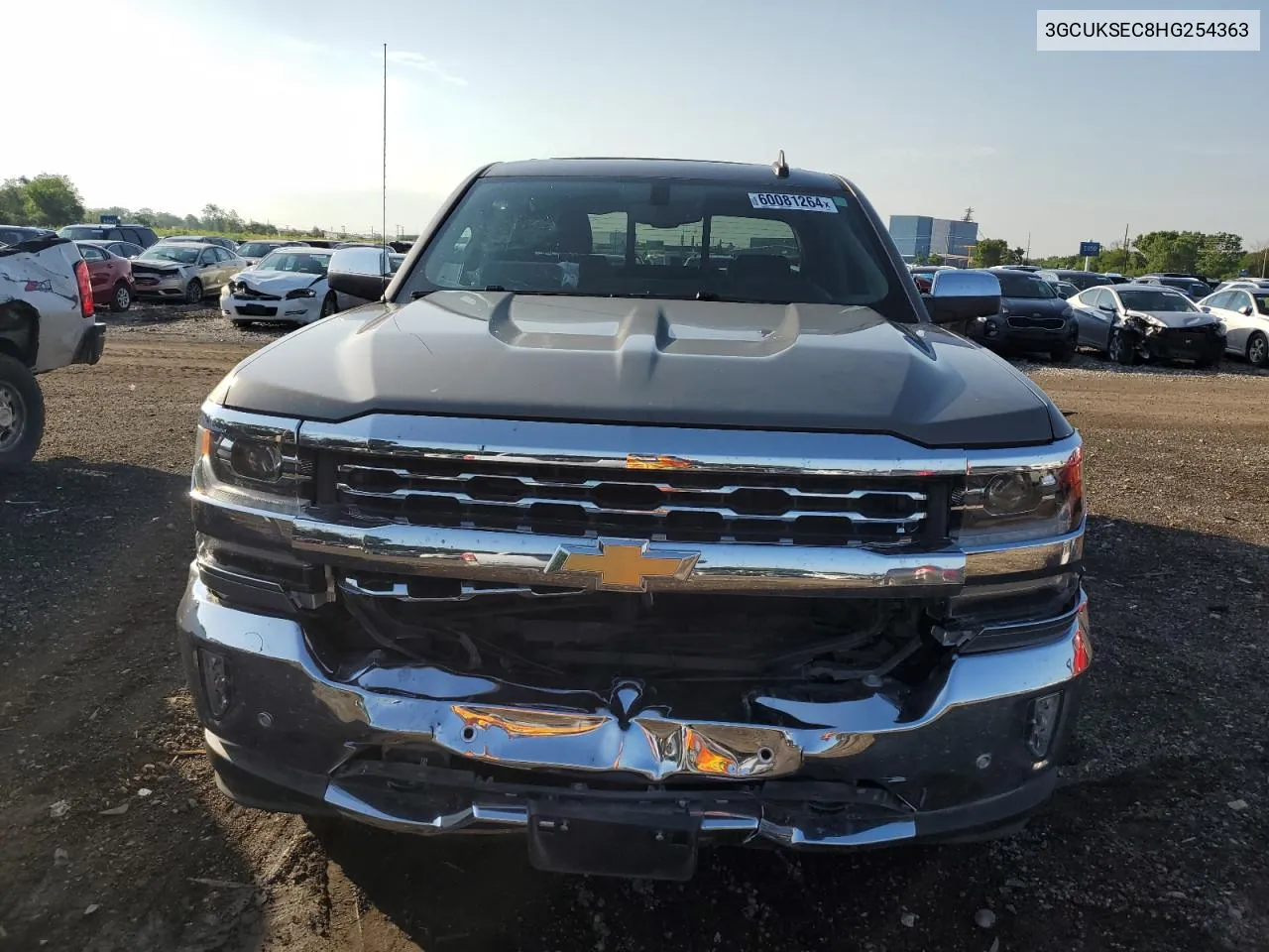 2017 Chevrolet Silverado K1500 Ltz VIN: 3GCUKSEC8HG254363 Lot: 60081264