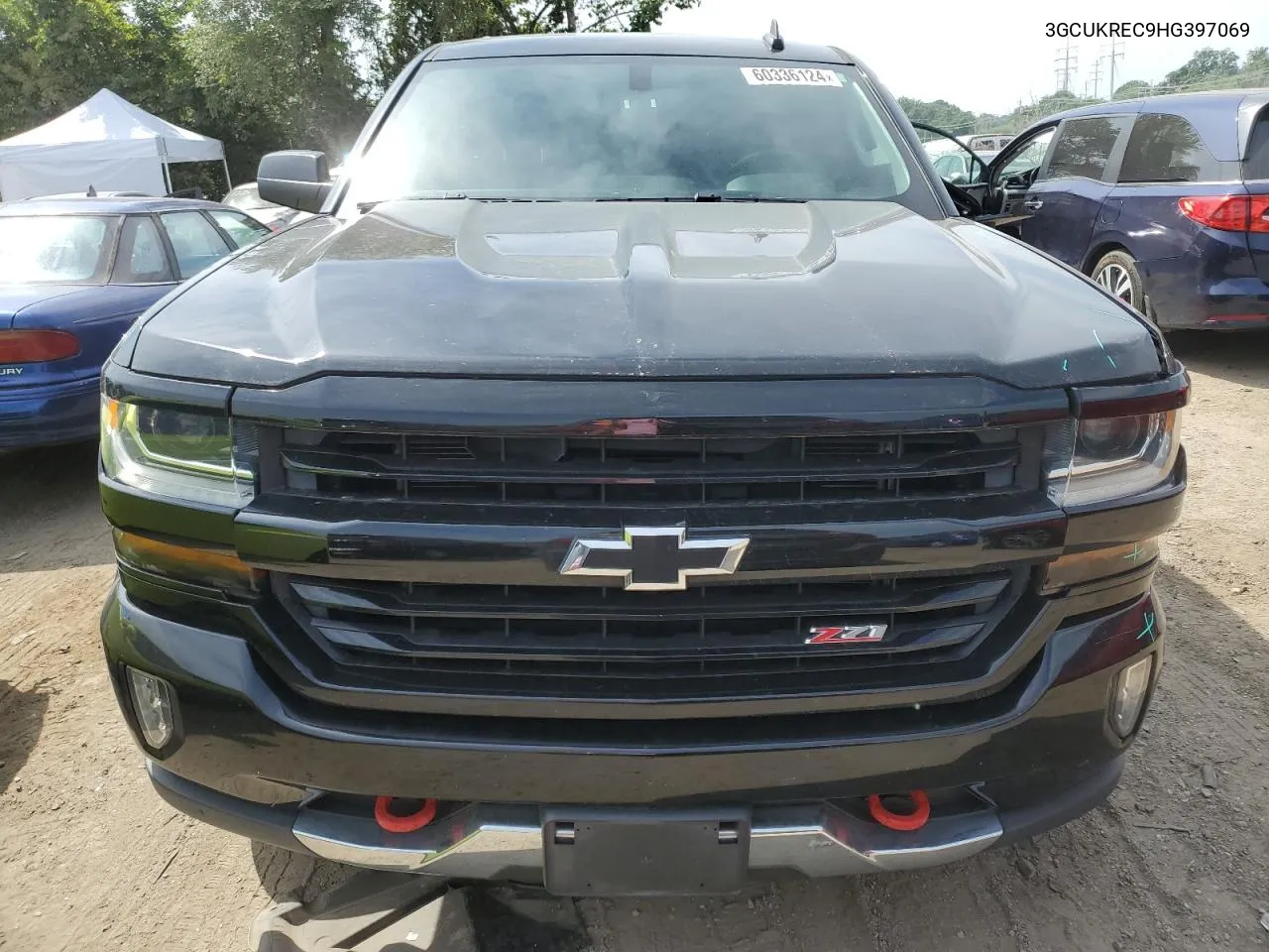 2017 Chevrolet Silverado K1500 Lt VIN: 3GCUKREC9HG397069 Lot: 60336124